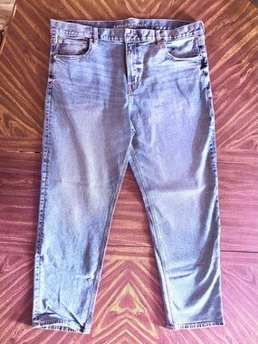 American Eagle High Rise Straight Stretch Jeans